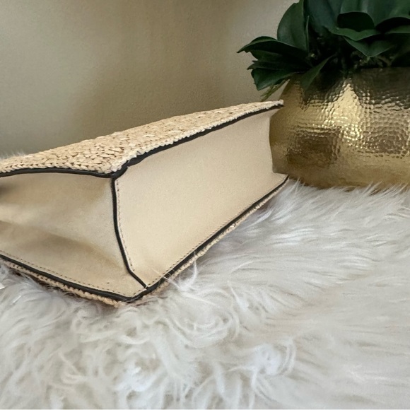 New Tory Burch miller raffia shoulder bag - Picture 11 of 16